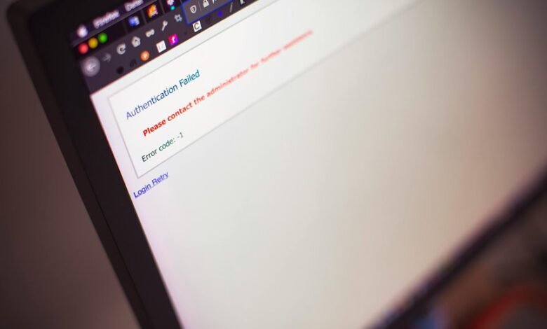 user retry attempts recorded